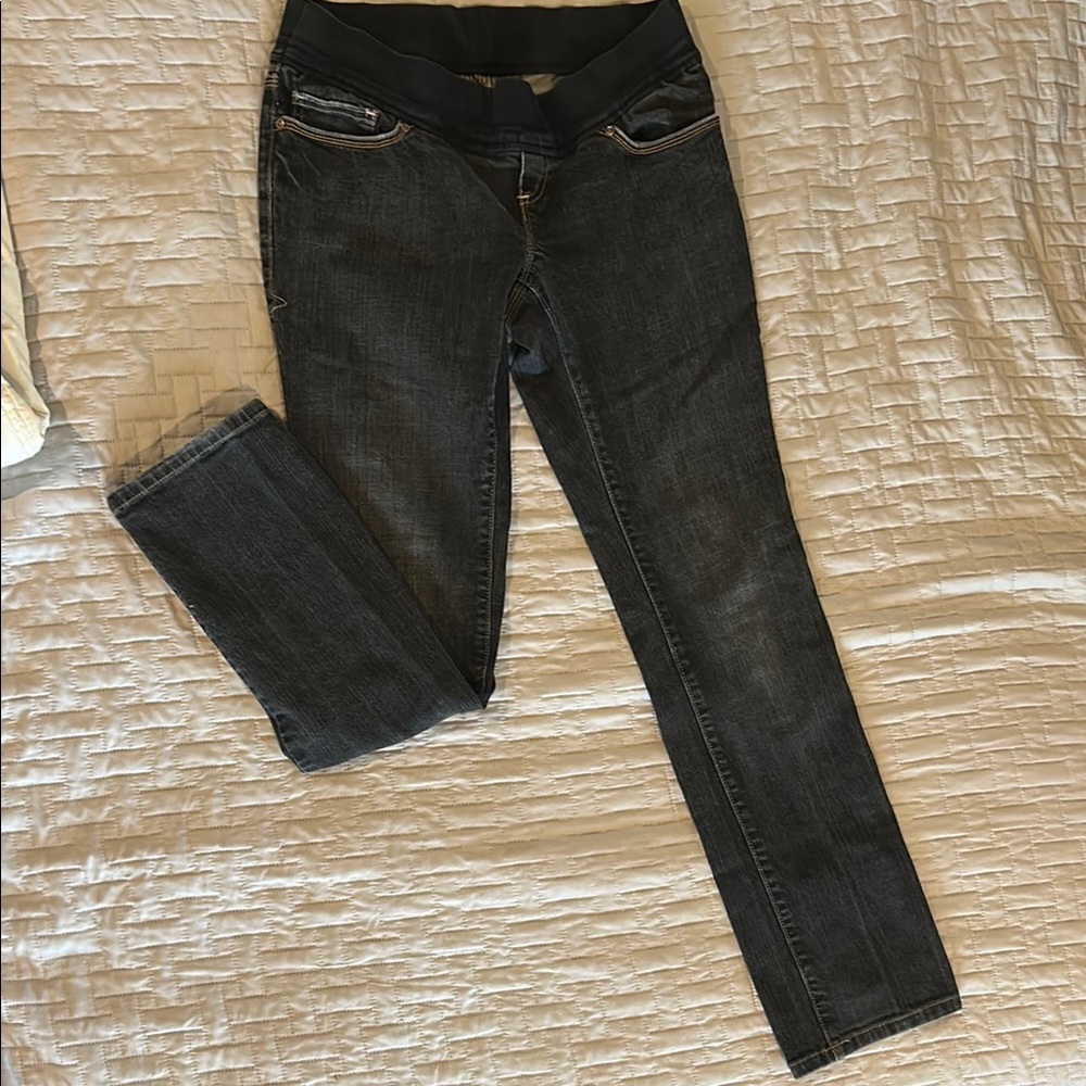 Women's Black Maternity Jeans